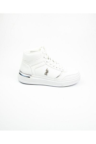 U.S. Polo Assn. U.S. Polo Assn 101397720 Alon White High Top Women's Sneaker