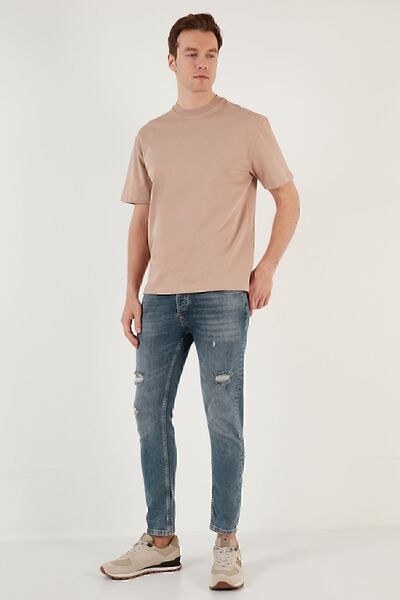 Buratti Cotton Relaxed Fit Crew Neck T SHIRT Ανδρικό T SHIRT5905446