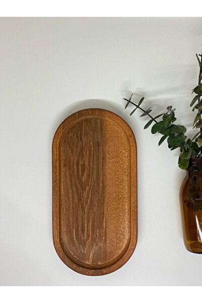 mübish حامل عرض وعاء الزيت من الخشب الطبيعي، قاعدة خشبية