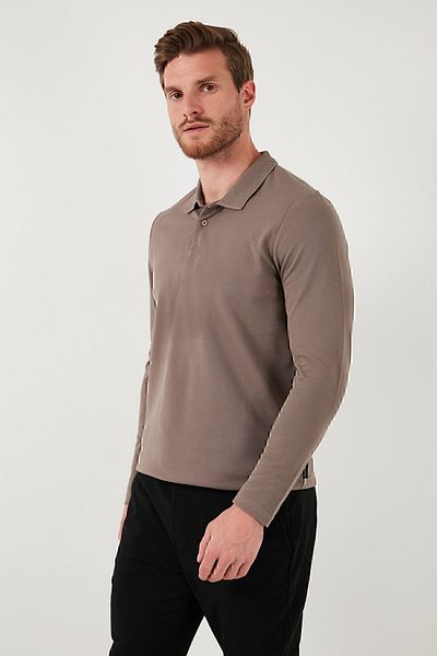 Buratti Ανδρικός ιδρώτας Polo Neck Slim Fit - 100% Cotton SWEAT 5905707