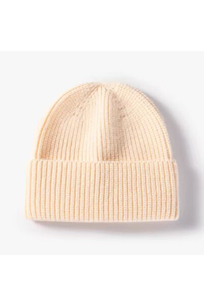 derikem Beretă de lux pentru femei - tricotat de bază și acrilic elastic