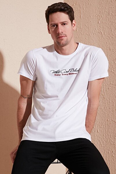 Buratti Slim Fit Unprinted Crew Neck 100% βαμβακερό ανδρικό μπλουζάκι 541enjoy