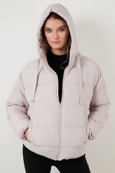 Lela Hooded Pocket Puffer Coat Women's Coat 6020022
