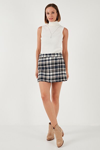 Lela Winter Regular Fit Cotton Blended Shorts Skirt - 61100015