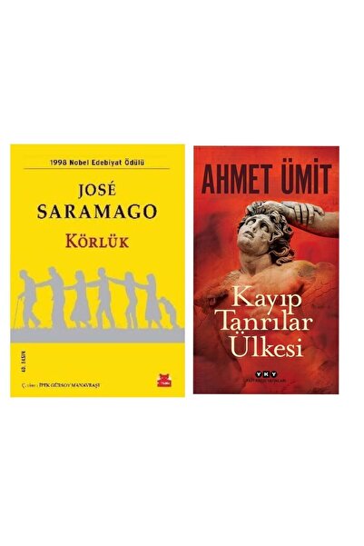 Kırmızı Kedi Yayınları Körlük - Jose Saramago - Kayıp Tanrılar Ülkesi - Ahmet...