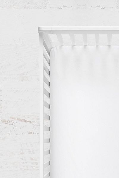 Wheeppo Ranforce White Flat Sheet Set - 100% Cotton, 100x150, 35x45