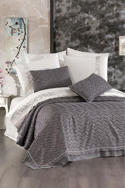 Çeyiz Diyarı Gray Daymond 9 Piece Dowry Set - Land