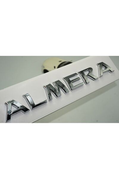 EDEXPORT Dk Nissan Almera Krom Abs Bagaj 3m 3d Yazı Logo Amblem