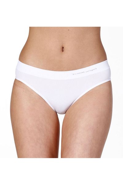 Cooqpoo Bikini alb fără cusături - Slip pentru femei Mărimea S, M, L, XL, 2XL