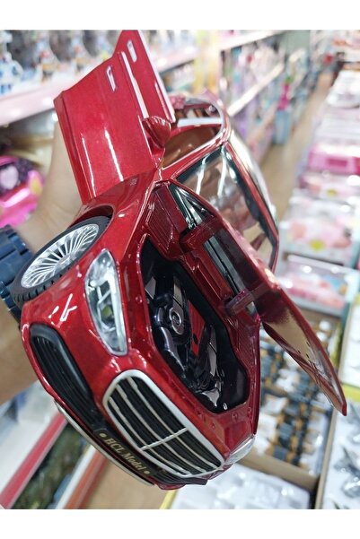 OYUNCAKSAHİLİ S600 Maybach Class Diecast Metal Mercedes 1.24 Koleksiyon Kırmı...