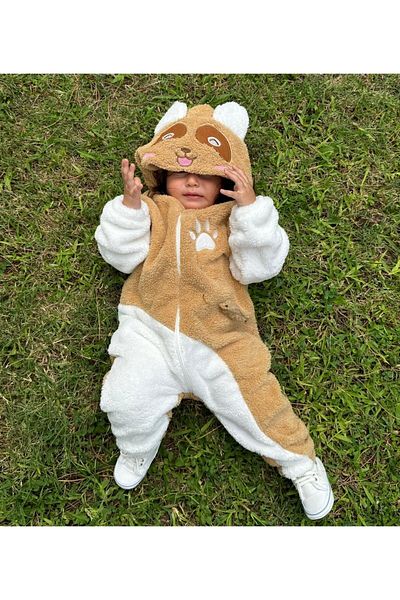 Bebesev Welsoft Plush Unisex Zippered Panda Baby Sleeping Bag