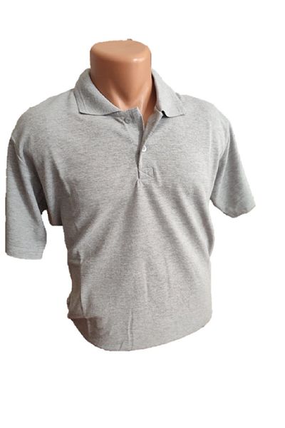 Cooqpoo Ανδρικό μπλουζάκι Polo Neck - S-2xl, Γκρι, Ποιότητα
