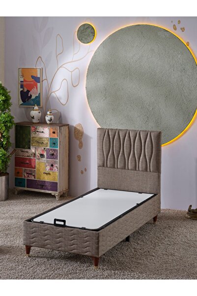 beehanem Almula Tek Kişilik 2Li Set (Baza+Başlık)(Yatak HARİÇ!!)