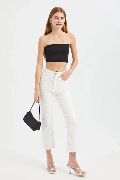 Hiccup Βασικό αμάνικο Crop Top
