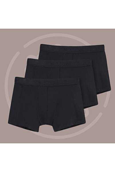 Dagi Herren Boxershorts Herren Boxershorts Set Unterhosen 3er Pack Elastischer Bund