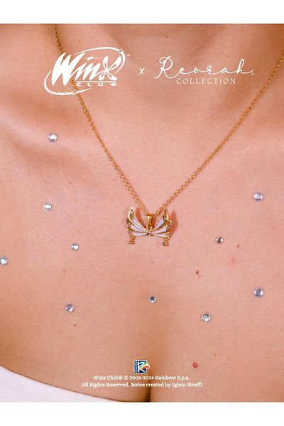 Reorah Collection Winx Club ®   Tecna Enchantix Fairy Wings - Necklace