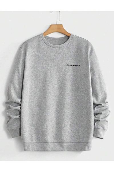 NO 601 Los Angeles Unisex Crew Neck Written Sweatshirt