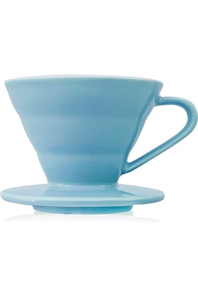 MIBRU Coffee ceramic dripper dual color v02 sky blue