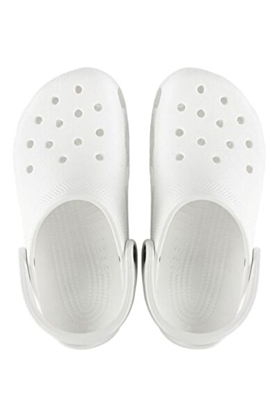 Crocs Unisex Classic White Slippers