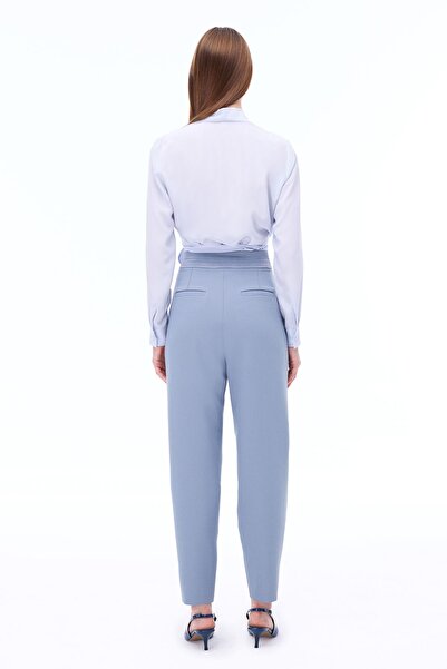 Perspective Morningstar Regular Fit - Long Gray Women's Trousers