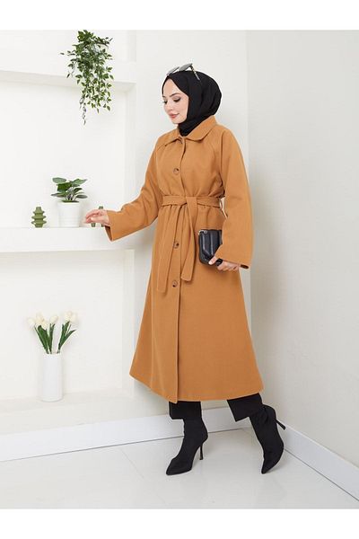 ELBİSHE نموذج CK-1003 مخيطة خشنة - مربوطة وأزرار
