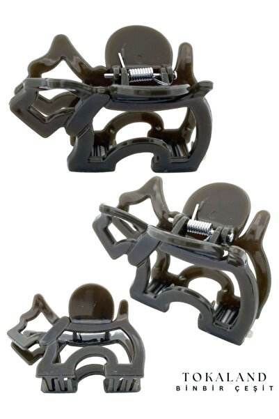 TOKALAND Agatha Köpek Mandal Toka - Scottish Köpekcik - Asetat Saç Tokası - H...