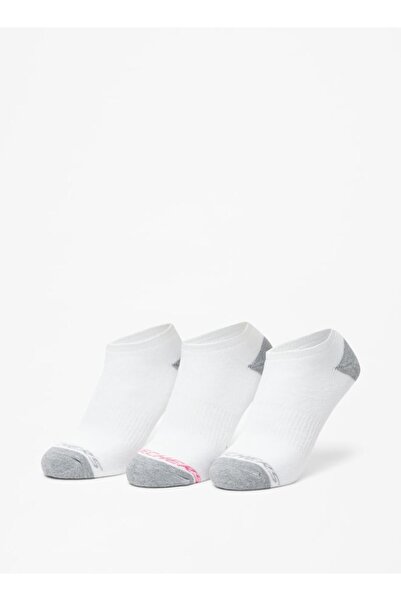 SKECHERS Logo Print Ankle Length Socks - Set of 3