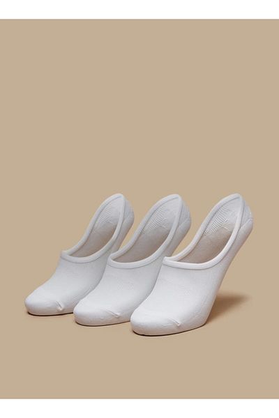 SKECHERS Non-Terry No Show Sports Socks - Set of 3
