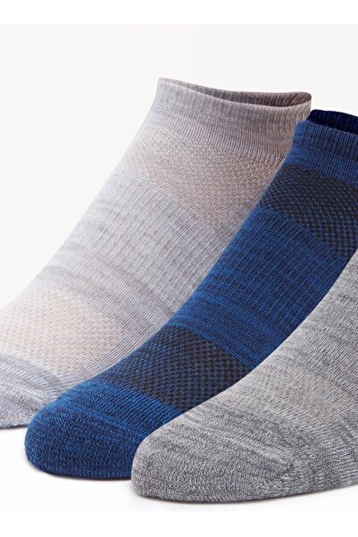 SKECHERS Men's Terry Invisible Sports Socks - S113887-462