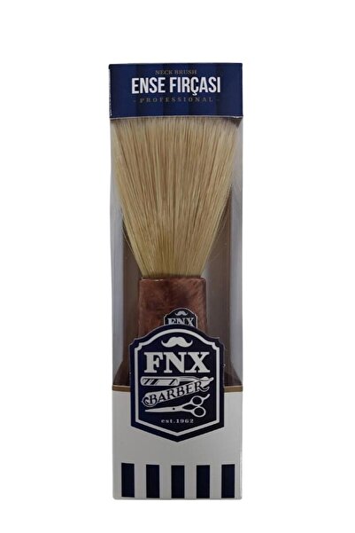 Fnx فرشاة حلاقة احترافية - مقبض خشبي، رقم: 1