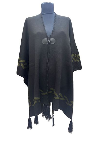 mim eşarp Akmoda - Thick Winter Knitwear Long Poncho