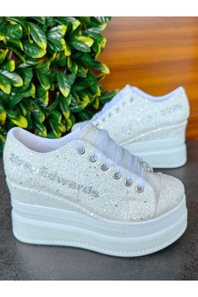 Ayakkabı Tutkusu Stilo ® Rochie de seara stralucitoare Pantofi de mireasa plini de sclipici Pantofi de mireasa superbi, confortabili, de 9 cm
