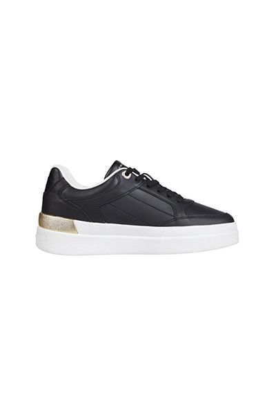 Tommy Hilfiger TH Monogram Metallic Leather Sneakers