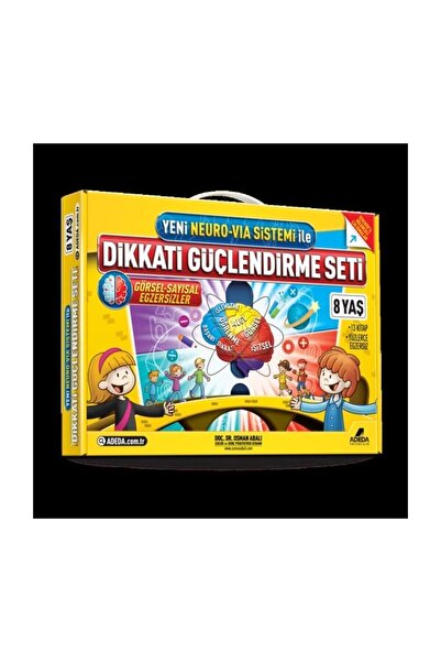 Adeda Yayınları Adeda Attention Strengthening Set 8 Years Old