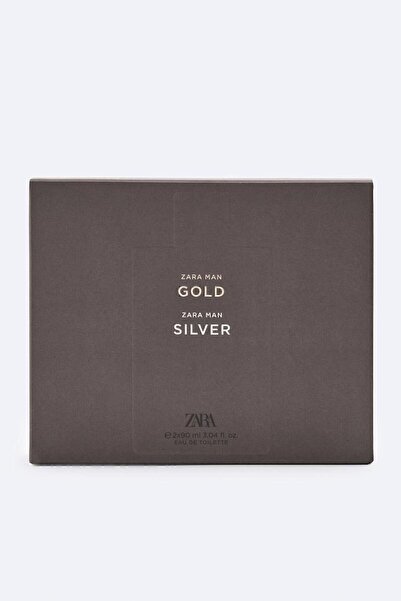 Zara Man Silver 90ml Man Gold 90ml Erkek Parfüm