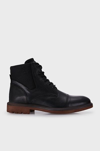 MARCOMEN Zippered Genuine Leather Boots Men's Boots 15214020