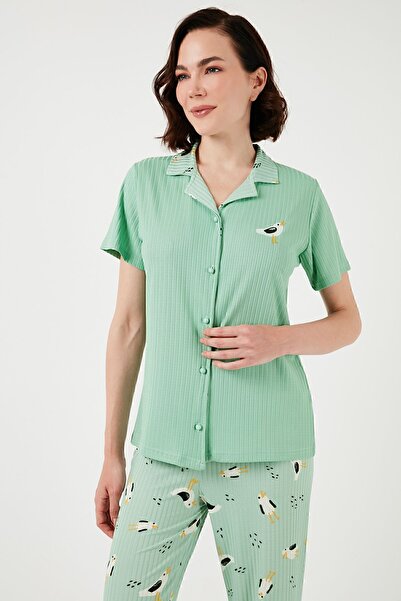 Lela Σετ πιτζάμες με κοντό μανίκι με κανονική εφαρμογή - 65740102