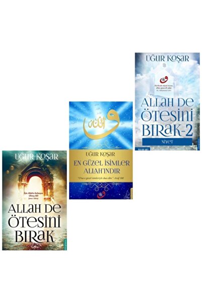Destek Yayınları Allah De Ötesini Bırak - Uğur Koşar 3'lü Kitap Seti