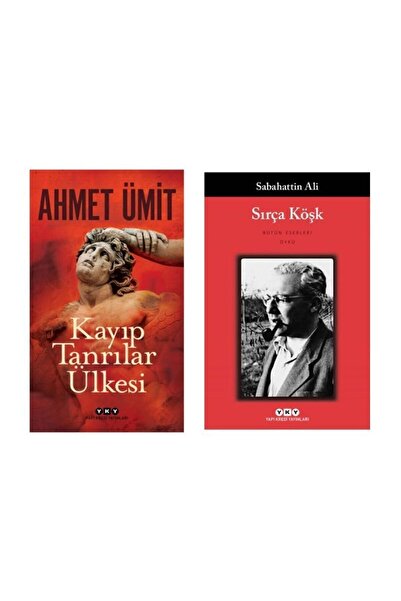 Yapı Kredi Yayınları Ahmet ümit kayıp tanrılar ülkesi - sabahattin ali sırça ...