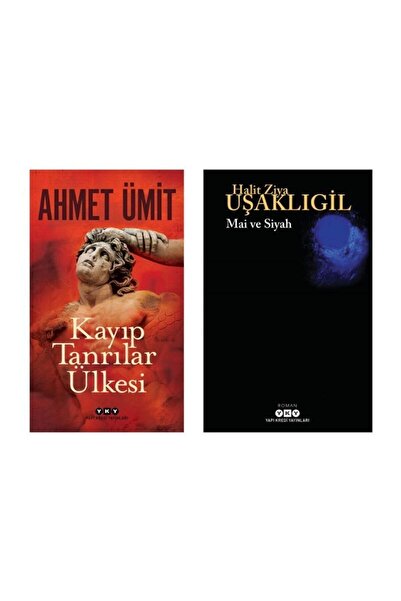 Yapı Kredi Yayınları ahmet ümit kayıp tanrılar - Mai ve Siyah Halit Ziya Uşak...