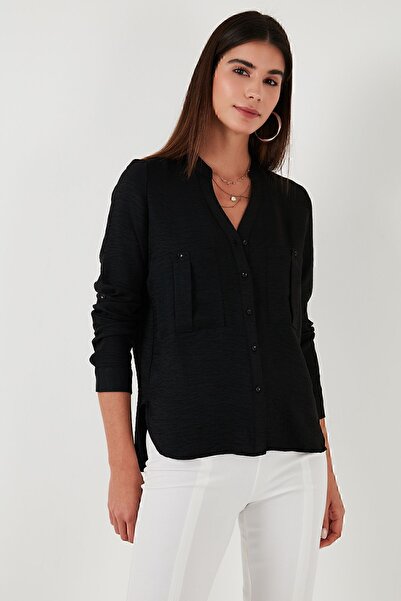 Lela Regular Fit Hakim Yaka Gömlek  GÖMLEK 67044872S4