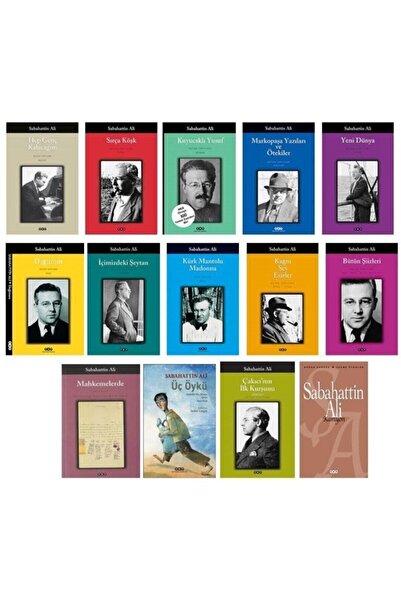 Yapı Kredi Yayınları Sabahattin Ali Seti 14 Kitap