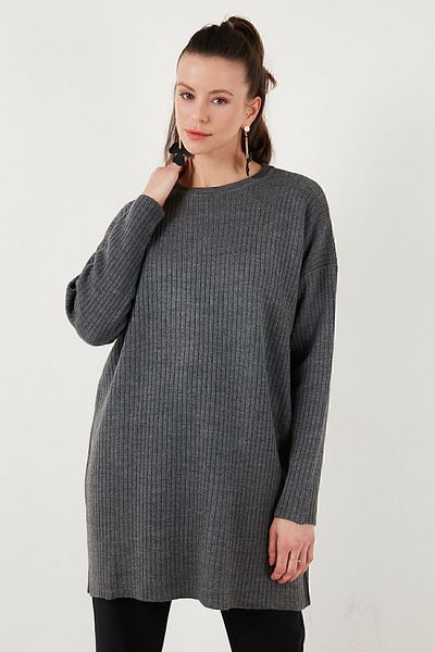 Lela Pulover de tricotaj cu gât crew - Modest 4616152