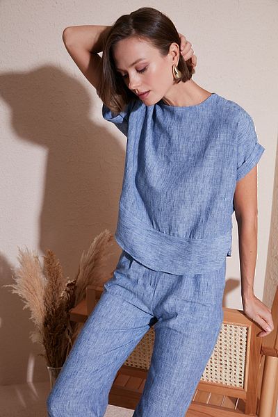 Lela Wide Leg Regular Fit Set - SET 67045982 S4