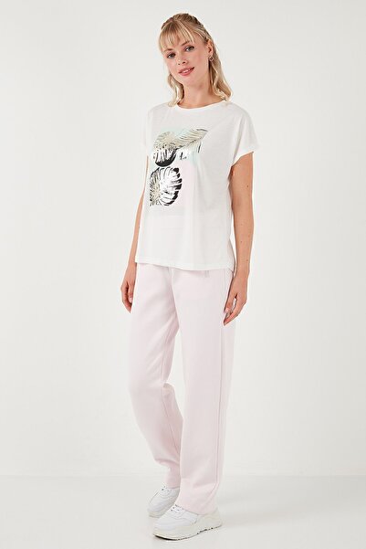 Lela Футболка з принтом на комірі - Regular Fit 6671004