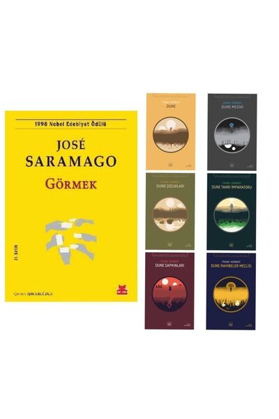 Kırmızı Kedi Yayınları Görmek - Jose Saramago - Dune Serisi - 6 Kitap