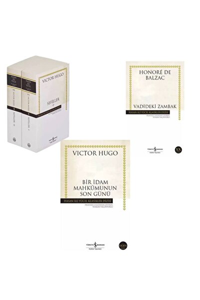 TÜRKİYE İŞ BANKASI KÜLTÜR YAYINLARI Sefiller – 2 Cilt - Bir İdam Mahkûmunun S...