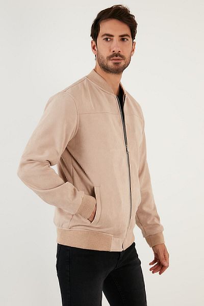 Buratti Παλτό Bomber College Collar με φερμουάρ Ανδρικό παλτό 571500s