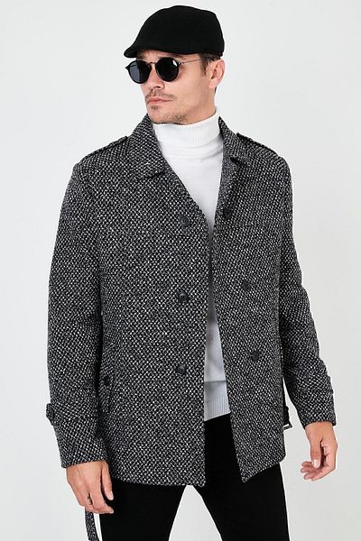 Buratti Slim Fit Pocketed Coat Coat Cashmere Ανδρικό παλτό 5841015