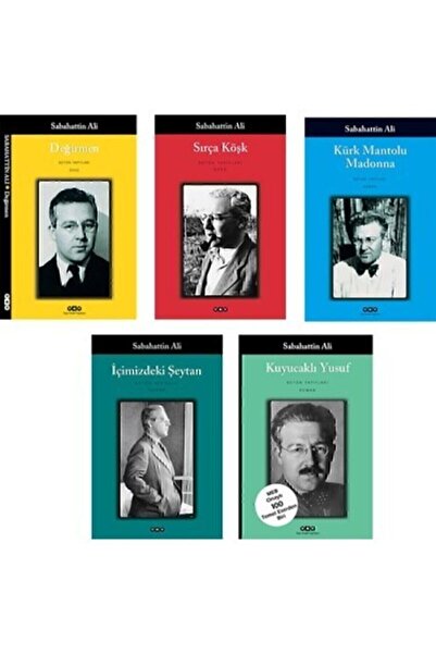 Yapı Kredi Yayınları Değirmen - Sırça Köşk - Kürk Mantolu Madonna - İçimizdeki Şeytan - Kuyucaklı Yusuf